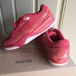 Jordan Flight Court Women's 10 Shoe Varsity Red/Sail FZ9854-601